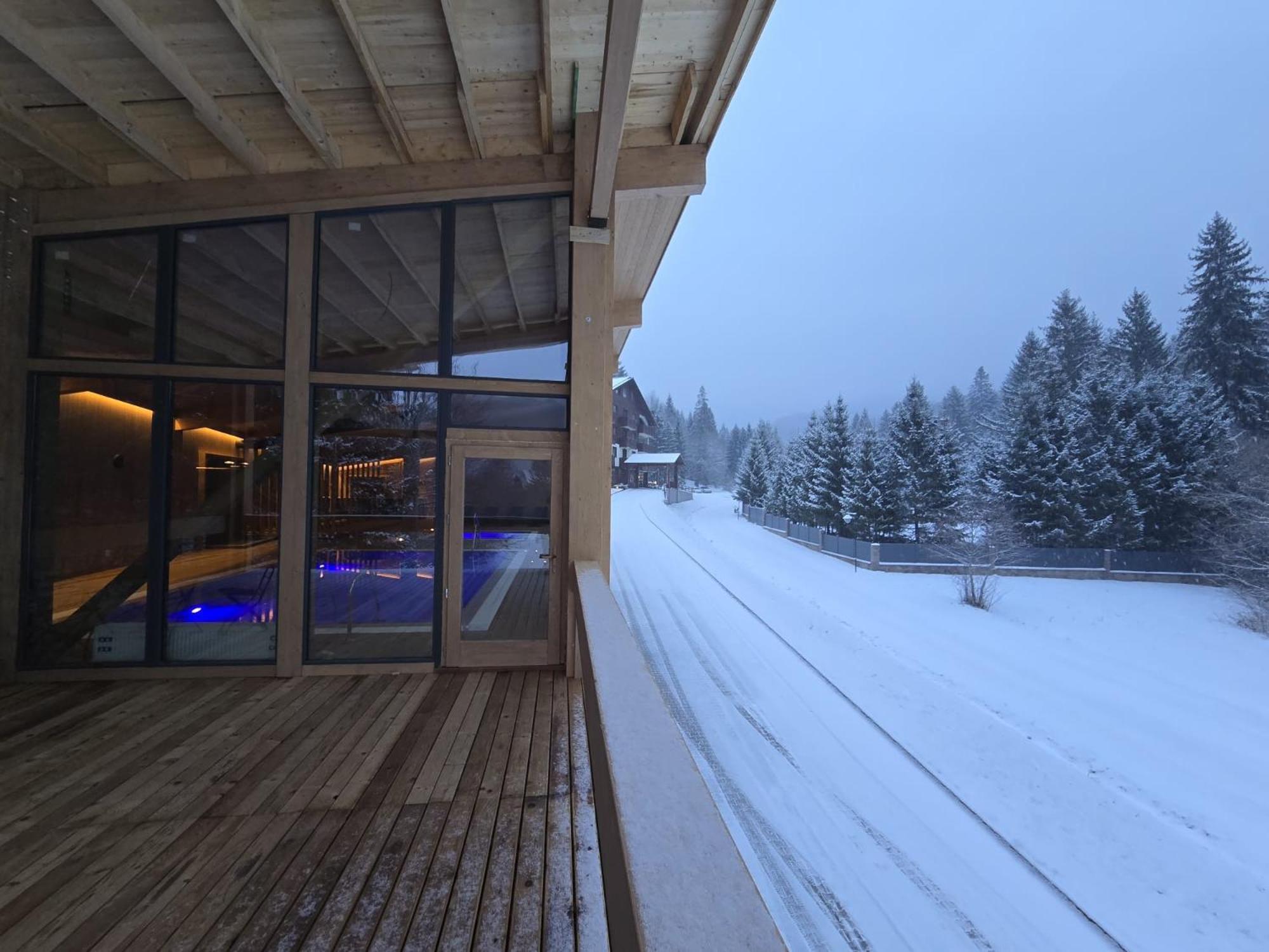 Monte Cervo Bio Hotel & Spa Covasna Bagian luar foto