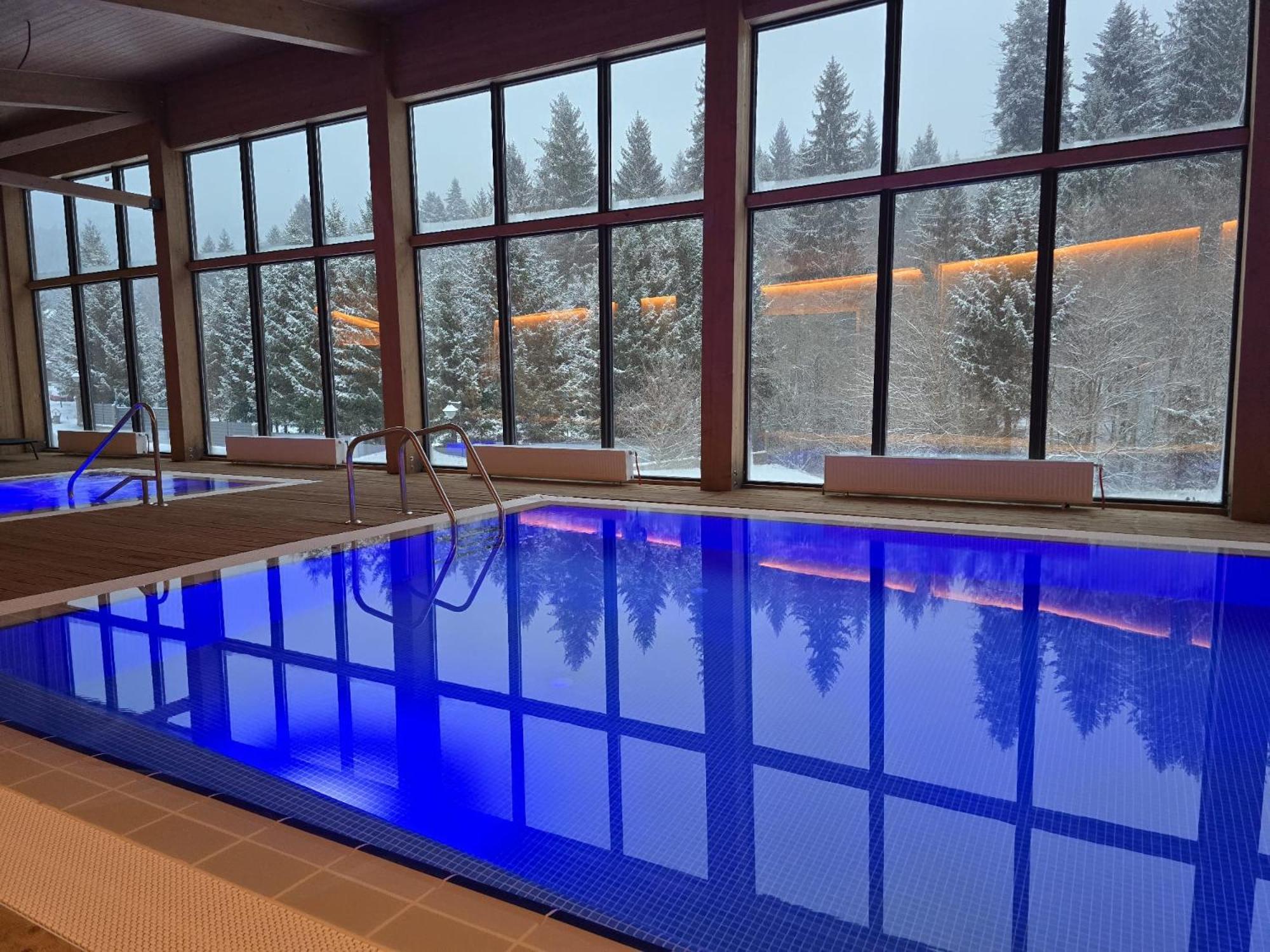 Monte Cervo Bio Hotel & Spa Covasna Bagian luar foto