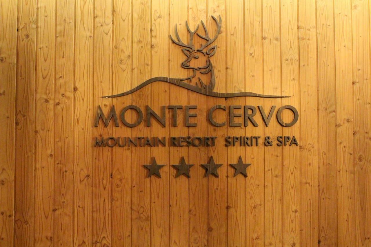 Monte Cervo Bio Hotel & Spa Covasna Bagian luar foto